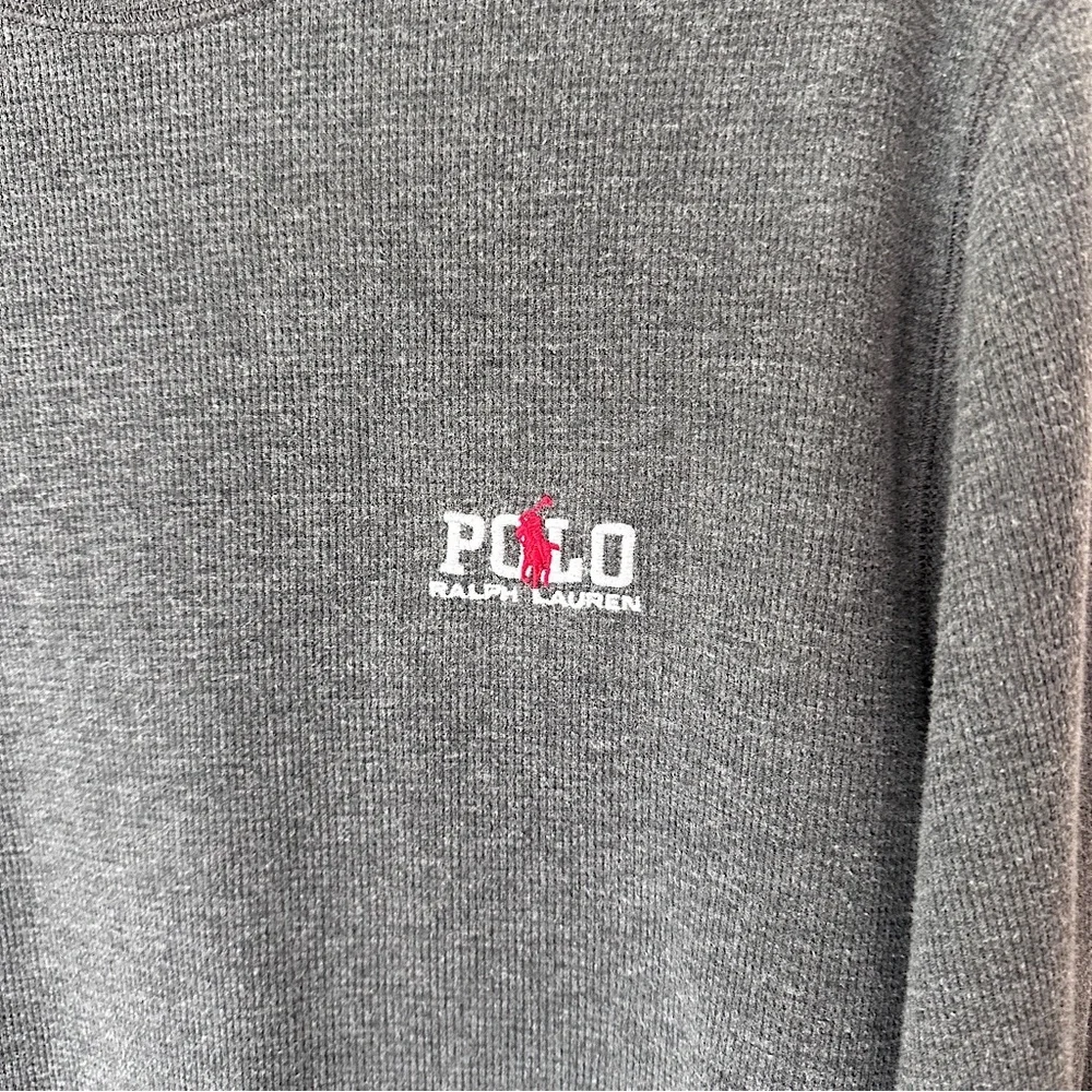 3/$20💥 Polo Ralph Lauren Thermal Long Sleeve Shirt Embroidered Horse Loungewear
